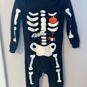 Carter's Black Halloween Onesie- long sleeve